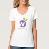 Envision Wellness V-nek T shirt (Voorkant)