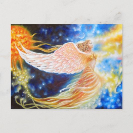 Envolée flamboyante briefkaart (Voorkant)