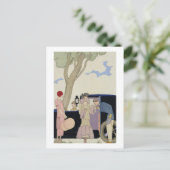 Envy, 1914 (pochoir print) briefkaart (Staand voorkant)