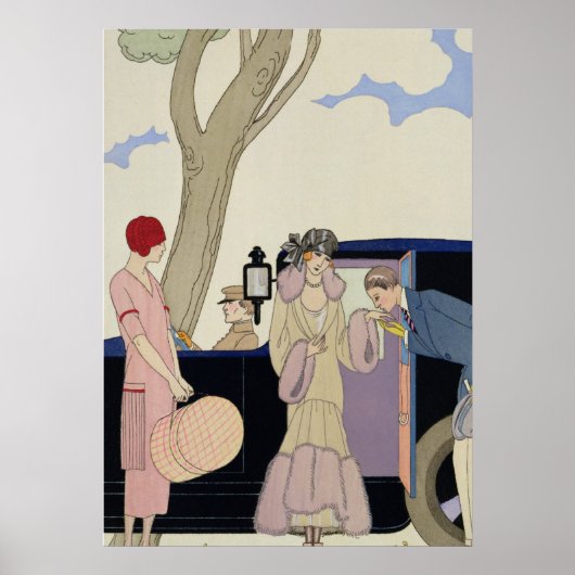 Envy, 1914 (pochoir print) poster (Voorkant)