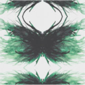 Envy Abstract 7 Deadly Sins Alcohol Ink Art Sticker (Voorkant)