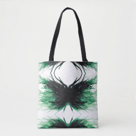 Envy Abstract 7 Deadly Sins Alcohol Ink Art Tote Bag