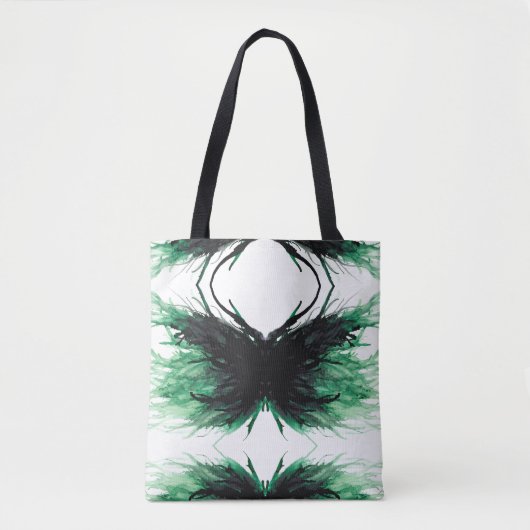 Envy Abstract 7 Deadly Sins Alcohol Ink Art Tote Bag (Voorkant)