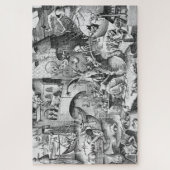 Envy (Invidia), de zeven hoofdzonden Legpuzzel (Verticaal)