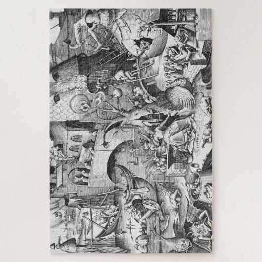 Envy (Invidia), de zeven hoofdzonden Legpuzzel (Verticaal)