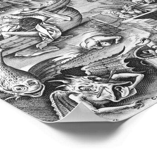 Envy (Invidia), de zeven hoofdzonden Poster (Hoek)