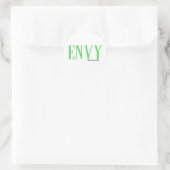 Envy Logo Ronde Sticker (Tas)