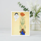 Envy - van de Pierrot's Love Series Briefkaart (Staand voorkant)