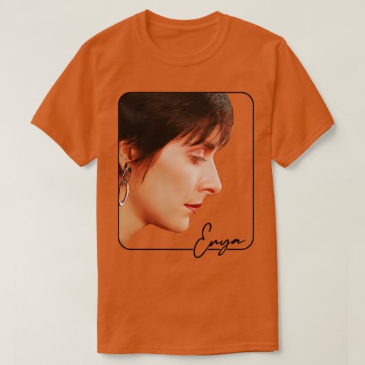 Enya jaren '80 esthetisch t-shirt (Design voorkant)