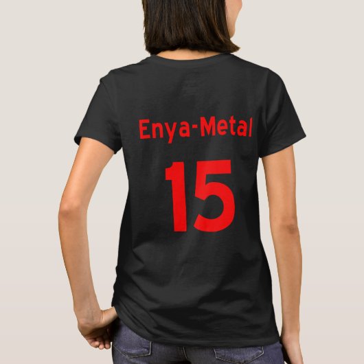 Enya-Metal T-shirt (Achterkant)