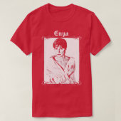 Enya Retro esthetisch ontwerp T-shirt (Design voorkant)