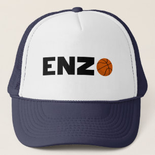 Enzo Basketball Trucker Hat Trucker Pet