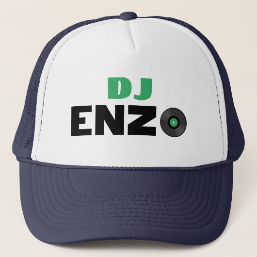 Enzo DJ Trucker Hat Trucker Pet (Voorkant)