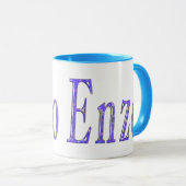 Enzo, naam Logo, Mok (Voorkant rechts)