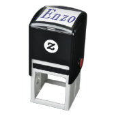 Enzo, naam Logo, Zelfinktende Stempel (Product)