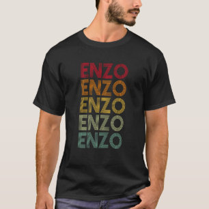 Enzo Retro Name Humor Nickname T-shirt