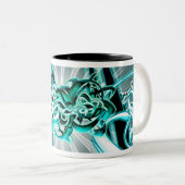 Enzo Tweekleurige Koffiemok (Voorkant rechts)