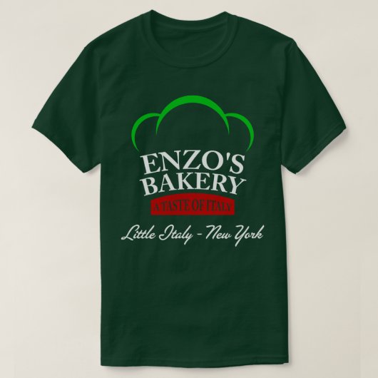 Enzos Bakery T-shirt (Design voorkant)