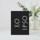 Eo Ipso Briefkaart (Staand voorkant)