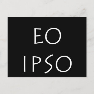 Eo Ipso Briefkaart