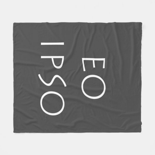 Eo Ipso Fleece Deken (Voorkant (Horizontaal))