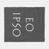 Eo Ipso Fleece Deken (Voorkant (Horizontaal))