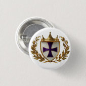 EOC Crest Knop Ronde Button 3,2 Cm (Voorkant /achterkant)