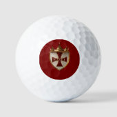 EOC RED RayEl Crest ontwerp Golfballen (Voorkant)