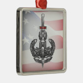EOD Afghanistan Veteran  Metalen Ornament (Rechts)