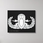 EOD-badge Canvas Afdruk (Voorkant)