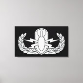 EOD-badge Canvas Afdruk (Voorkant)