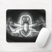 EOD Badge Mousepad Muismat (Met muis)