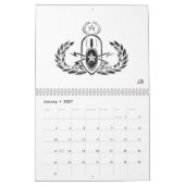 EOD Bomb Squad Calender 2014, geïllustreerd door S Kalender (Jan 2027)