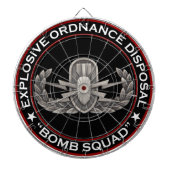 EOD "Bomb Squad" Dartbord (Voorkant)