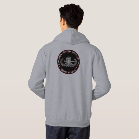 EOD "Bomb Squad" Hoodie (Achterkant volledig)