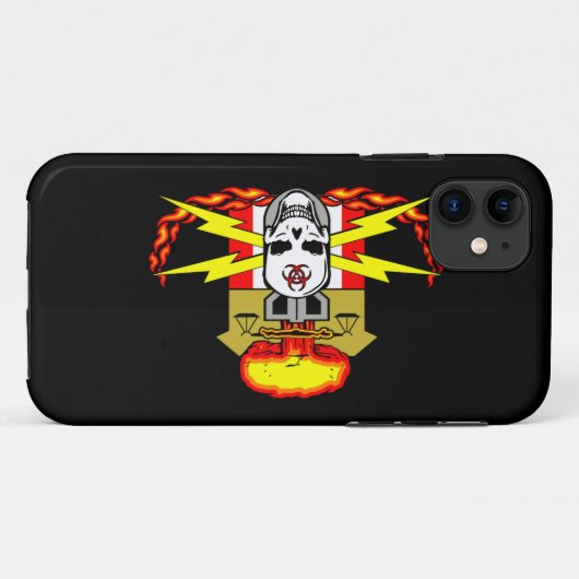 EOD Bomb Squad phone case (Achterkant (horizontaal))