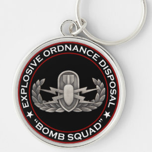EOD "Bomb Squad" Sleutelhanger