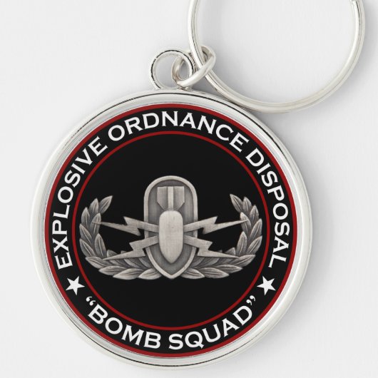 EOD "Bomb Squad" Sleutelhanger (Voorkant)