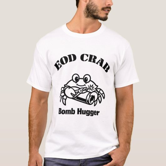 EOD Crab Bomb Hugger T-shirt (Voorkant)