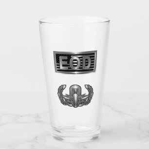 “EOD-embleem” met op maat gemaakte Amerikaanse vla Glas