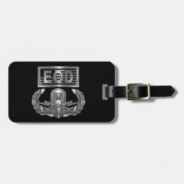 EOD Explosive Ordnance Disposal Bagagelabel