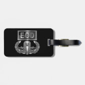 EOD Explosive Ordnance Disposal Bagagelabel (Achterkant horizontaal)