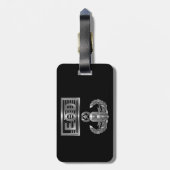 EOD Explosive Ordnance Disposal Bagagelabel (Achterkant verticaal)