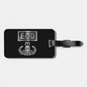 EOD Explosive Ordnance Disposal Bagagelabel (Achterkant horizontaal)