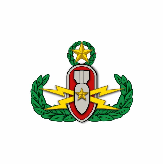 EOD-hoofdkleur Staand Fotobeeldje (Voorkant)