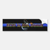 EOD is de Bomb Bumpersticker (Voorkant)