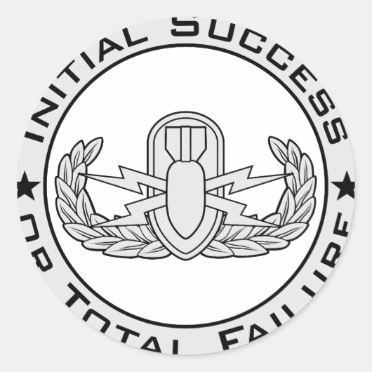 EOD ISoTF Ronde Sticker (Voorkant)