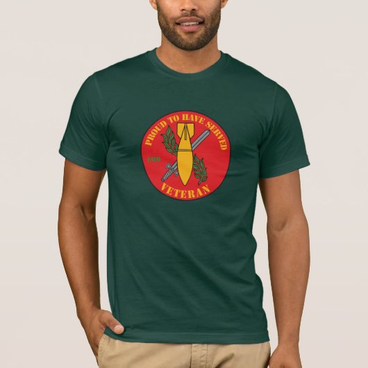 EOD Koninklijke Landmacht Veteraan T-shirt (Voorkant)