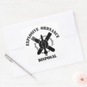 EOD LOGO VIERKANTE STICKER (Envelop)