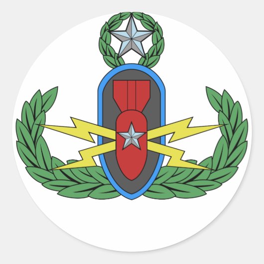 EOD Master Badge Stickers (Voorkant)